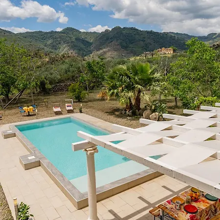 Villa Sicily Stone With Swimming Pool Graniti